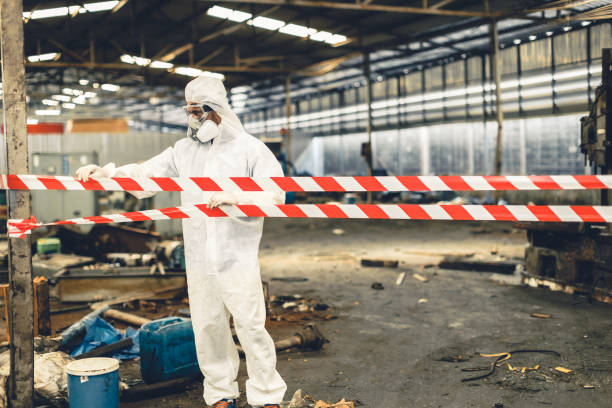 Professional Biohazard technician working in Brooklyn, MD